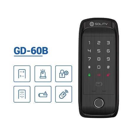 Khoá vân tay cửa cổng Solity GD-60B