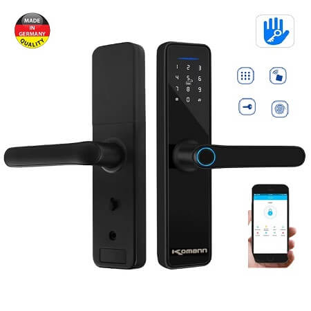 Khóa cửa vân tay Komann