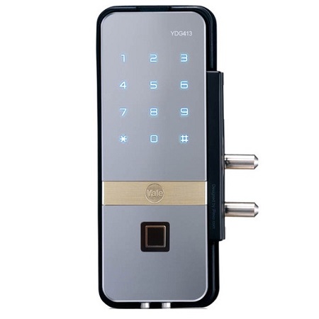 Khóa vân tay cửa kính Yale YDG 413