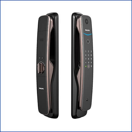 Khoá cửa vân tay Philips DDL702-1HW
