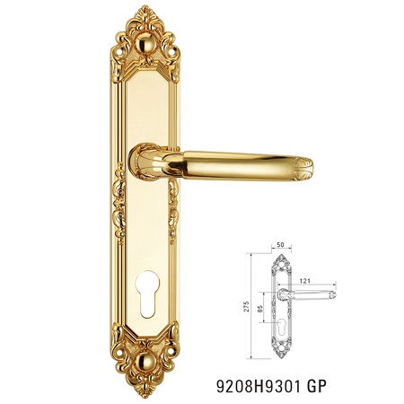 Khoá tay gạt màu vàng 9301GP