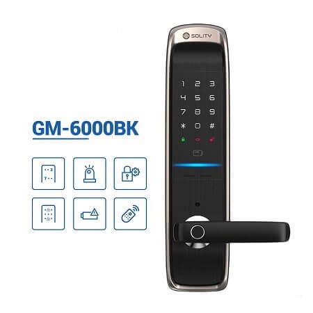 Khoá vân tay Solity GM-6000BK