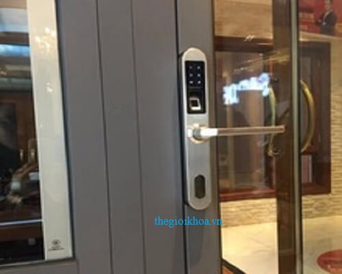 khóa vân tay cửa nhôm giá rẻ